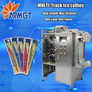 GH480YL Multi-lane 4 side sealing long bag liquid packing machine