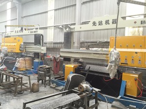 Xianda automatische mehrkopf marmor granit stein Poliermaschine/China rund platten poliermaschine manufacteres - Product Image 2