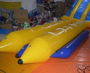 Bateau banane gonflable tractables de bonne qualité, poisson volant gonflable, livraison gratuite - Product Image 2