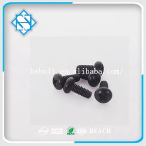 Trung Quốc Nhà sản xuất màu đen Metric Pan đầu máy vít Kích thước m2x8 với Phillips khe cắm - Product Image 3