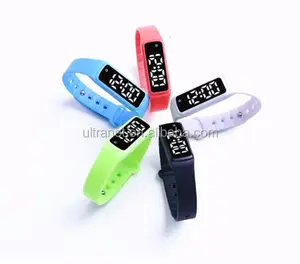 Ufit-reloj inteligente para niños, pulsera led, rastreador de actividad, fitness, 2017