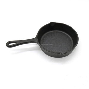 Long manche en <span class=keywords><strong>fonte</strong></span> oeuf <span class=keywords><strong>cocotte</strong></span> / <span class=keywords><strong>mini</strong></span> - poêle à frire - Product Image 2