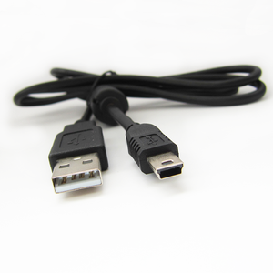 ที่กำหนดเองมินิ Usb 2.0สาย Awm 2725มินิ5จุดสายเคเบิลข้อมูล Usb ที่มีแหวนแม่เหล็ก - Product Image 3