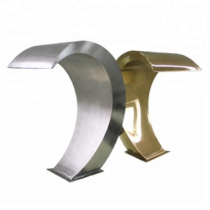 Pikes Marca Acero inoxidable Acrílico Piscina Cascada Hoja de agua Descenso de agua <span class=keywords><strong>Tipo</strong></span> de <span class=keywords><strong>piscinas</strong></span> de <span class=keywords><strong>spa</strong></span> - Product Image 2