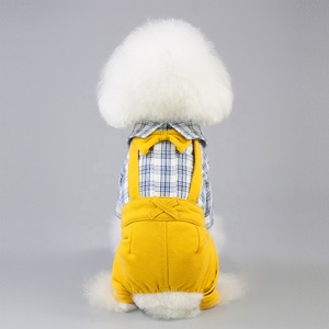 Camisa masculina estilo vogue com laço 4 pernas, camisa listrada de cachorro, calças, novo, 2022 - Product Image 5