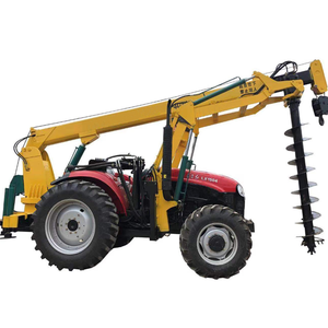 Macchina Idraulica per Palificazione Diretta dalla Fabbrica, Macchina per Scavo Profondo, Battipalo con Trattore e Gru - Product Image 6