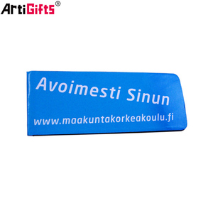 In bianco di Stampa In Metallo Logo Libro di <span class=keywords><strong>mark</strong></span> ,Souvenir Ologramma In Acciaio Inox Coreano 3d Magnete Segnalibro - Product Image 5