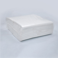 Pur Pâte De Bois Papier de Soie Jetable Serviette de Tissu Blanc Pas Cher Serviette