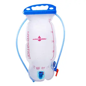 2.5L TPU BPA Cấp Thực Phẩm Miễn Phí Đi Xe Đạp Thiết Bị Hydrat Nước Bàng Quang Hồ Chứa Nước Với Tự Niêm Phong Không Có Nhỏ Giọt Nước