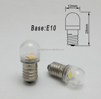 Bombilla LED E10 Ba9s de 220V 3000k 6000k 24V de Cuerpo Pequeño, Bombilla LED de 6v