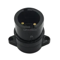 Colore nero b22 pin tipo di supporto della lampada impermeabile portalampada
