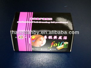coloré. gaufré. pré coupé la grêle cheveux salon de <span class=keywords><strong>coiffure</strong></span> feuille d'aluminium avec du papier de soie pour mettre en <span class=keywords><strong>évidence</strong></span> - Product Image 3