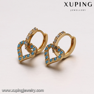 93373 irlandés estilo elegante joyería de las mujeres en forma de corazón colgante gota con Turquesa para <span class=keywords><strong>la</strong></span> venta caliente - Product Image 3