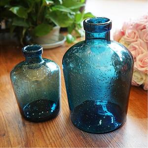New Style Handblown <strong>Bubble</strong> Cheap Glass <strong>Vase</strong> for Home Decoration/Tabletop Frosted Cylinder Glass <strong>Vase</strong> Handicraft - Product Image 5