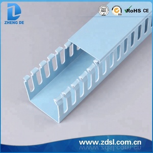 प्लास्टिक तार slotted तारों केबल डक्ट पीवीसी तार चैनल - Product Image 6
