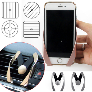 Car Air Vent Mount Stand M Forme Pression Fixe Réglable Mobile Support de Téléphone - Product Image 1