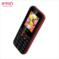IPRO telefon taşınabilir CE FCC Sertifikası ile basit bar telefon 1.8 inç tuş takımı mobil oyunlar yaşlı adam video