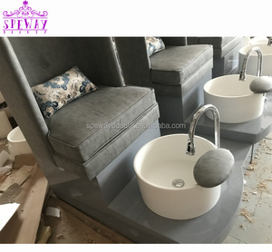 Silla de pedicura para descanso de pies, con lavabo para spa y pedicura - Product Image 4