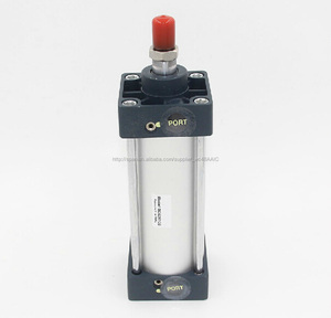 Gogo neumático mini cilindros de aleación de aluminio 16 mm diámetro 75 mm carrera aire cilindro doble efecto con vástago - Product Image 2