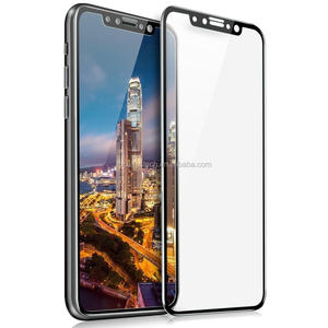 Japón Asahi vidrio curvado en frío <span class=keywords><strong>película</strong></span> de pantalla protectora para iphone <span class=keywords><strong>X</strong></span> 5D Vidrio Templado - Product Image 2