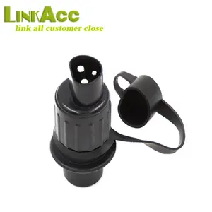 LKCL449 European car 3-hole trailer adapter RV power waterproof connector