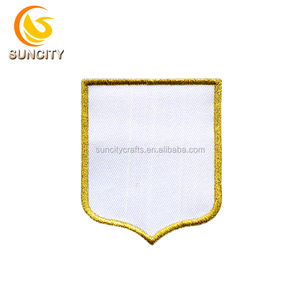 Hotsale Miếng Vá Trống Biểu Tượng Tùy Chỉnh Với Viền Merrow Miếng Vá Thêu Hình Dạng Khác Nhau Với Sắt Trên Cho Đồng Phục - Product Image 2