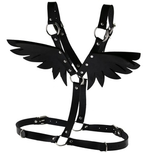 Cintura Gotica in Pelle da Donna con Ali d'Angelo, Imbracatura <span class=keywords><strong>Sexy</strong></span> Fetish per Bondage - Product Image 1