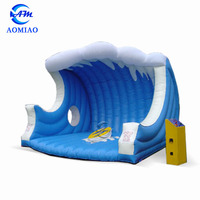 Tapis de surf mécanique double gonflable, pour jeu de parc, usine directe, nouveauté
