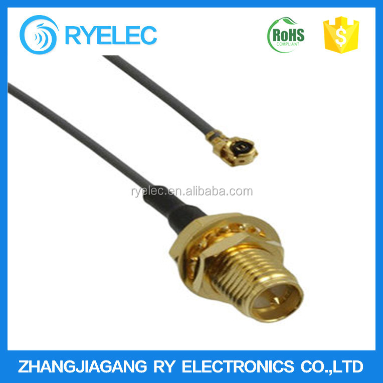0.81/1.13 RPSMA Cloison à IPex/UFL RF Jumper Câble