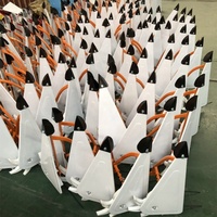 Ensemble d'accessoires Reaper avec mini-motoculteur pour récolter le riz paddy, le blé, le fourrage, l'avoine, l'orge