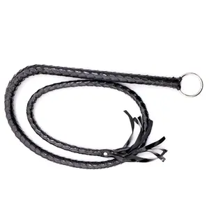 <span class=keywords><strong>Bondage</strong></span> Erotica Equitazione Cavallo Crop Caccia Fetish Pelle e Cuoio lunga <span class=keywords><strong>Frusta</strong></span> Spanking Paddle Pony Gioca Giocattoli per Le Coppie - Product Image 1