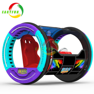 Coche Giratorio Divertido Easyfun con Rotación <span class=keywords><strong>Real</strong></span> de 360 Grados para Patio Interior/Exterior - Product Image 4
