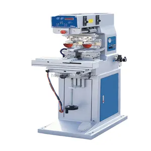 Máquina de impresión semiautomática de alta calidad, máquina de impresión de bolígrafos de tinta sellada de 2 colores