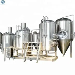 250 galones de acero inoxidable caldera cerveza equipos micro cervecera cerveza que hace la máquina para la venta