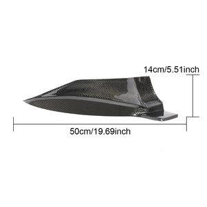 Vide de Pare-chocs Arrière En Fiber de Carbone <span class=keywords><strong>S</strong></span>éparateur pour <span class=keywords><strong>Tesla</strong></span> Model <span class=keywords><strong>S</strong></span> P85D <span class=keywords><strong>90D</strong></span> P100D 16-18 - Product Image 6