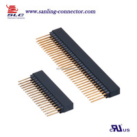 2.54mm Empilable tête 2X10 broches H8.3 + 2.5mm Femelle Empilable Tête