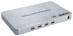 gefragte 4kx2k 1auf 4 V1.4 HDMI Streaming Media Unterstützung WIFI DLAN mit 8G SD Speicherkarte oder 500G Festplatte