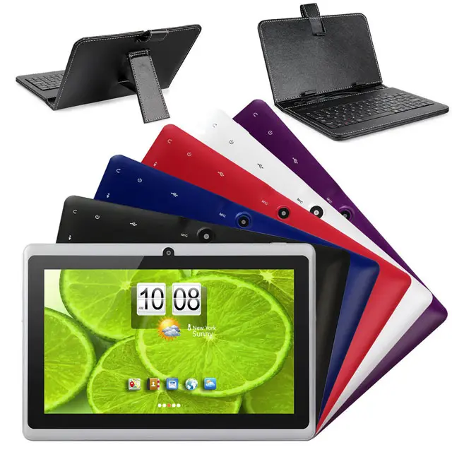 Ucuz Android 4.4 süper akıllı Tablet Pc 7 inç Android Tablet Pc Wifi anten ile dört çekirdekli işlemci