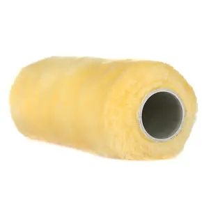 Factory supply sheepskin Paint Roller Wall Painting Roller Brush