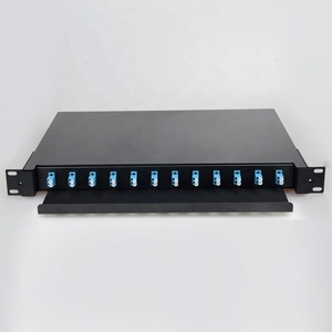 Câble <span class=keywords><strong>optique</strong></span> LC 24 cœurs, panneau de brassage <span class=keywords><strong>complet</strong></span> 1U 19'', panneau de brassage 19'' à montage en rack, tiroir coulissant à pleine charge, équipement de <span class=keywords><strong>fibre</strong></span> <span class=keywords><strong>optique</strong></span> - Product Image 3