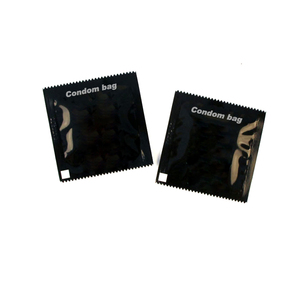 OEM Angepasst Drei Seite Heißsiegel Kunststoff Ohne Reißverschluss Aluminiumfolie Kondom Folienverpackungsbeutel % - Product Image 3