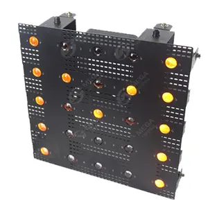 China factory 25pcs 3w led panel light white matrix stage lighting equipment