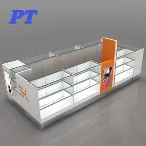 High-grade Shopping Mall Mobile Phone Kiosk/cell Phone Display Counter