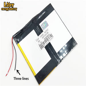 Linha <strong>3.</strong>7 V 28125150 8000 mAh Bateria lithiumion Pol&iacute;mero <strong>3</strong> Com Alta Qualidade Li-ion battery Tablet pc for tablet PC - Product Image 4