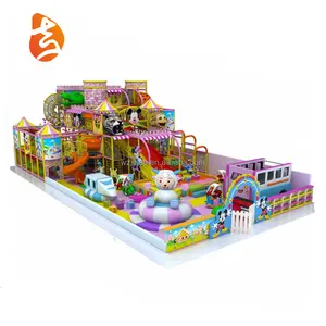 Kinderen Interessante Indoor Pretpark Fabrikant Zachte Speeltuin En Commerciële Apparatuur Set Voor Kinderen Speeltuin