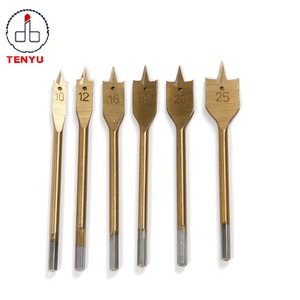 Mũi Khoan Cán Thẳng Lục Giác Dụng Cụ Chế Biến Gỗ Mũi Khoan Lõi Dự Phòng Phẳng Gỗ Mũi Khoan Khoan Gỗ - Product Image 4