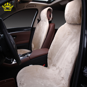 2020 Rownfur Nieuwe Collectie Groothandel Faux Mooie Schapenvacht Auto Universele Seat Cover In China Pak 99% Auto
