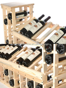 Estante de Exhibición de Vino Tinto Metálico Ligero Personalizable Directo de Fábrica, Estantes de Almacenamiento de <span class=keywords><strong>Bodega</strong></span> de Doble Cara para Supermercados - Product Image 4
