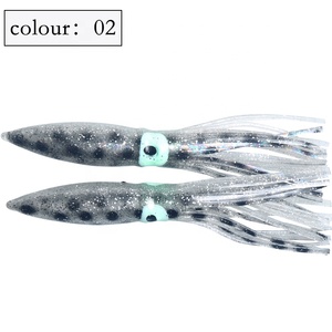 11 centimetri 5g Polpo Morbido Esche Da Pesca Per Maschere di Colore Misto Octopus Gonne Artificiale Jigging Esca Calamari Gonna Polpo - Product Image 3