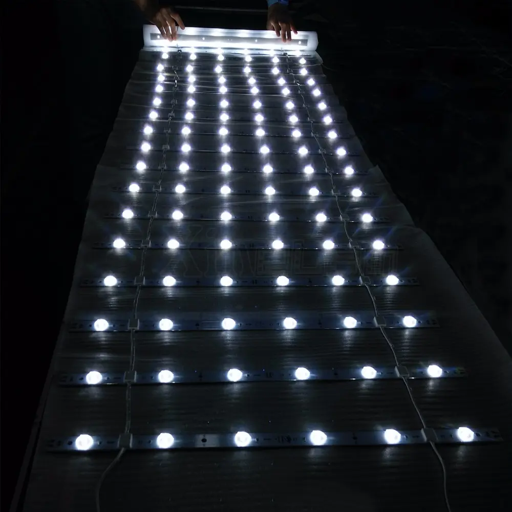 مصباح led ذو إضاءة خلفية متداخلة الجوانب, مصباح LED ذو إضاءة خلفية متداخلة ، مقاس 3 إلى 5 سنتيمتر